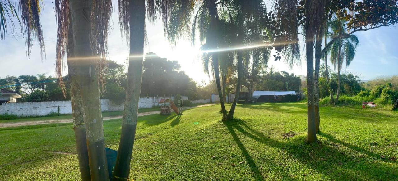 Chalé Jorai - pé na areia Bertioga Exterior foto