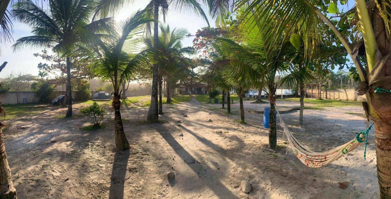 Chalé Jorai - pé na areia Bertioga Exterior foto