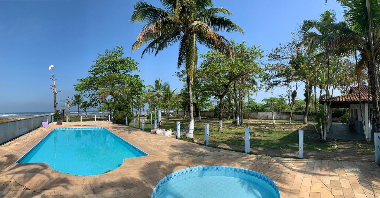 Chalé Jorai - pé na areia Bertioga Exterior foto