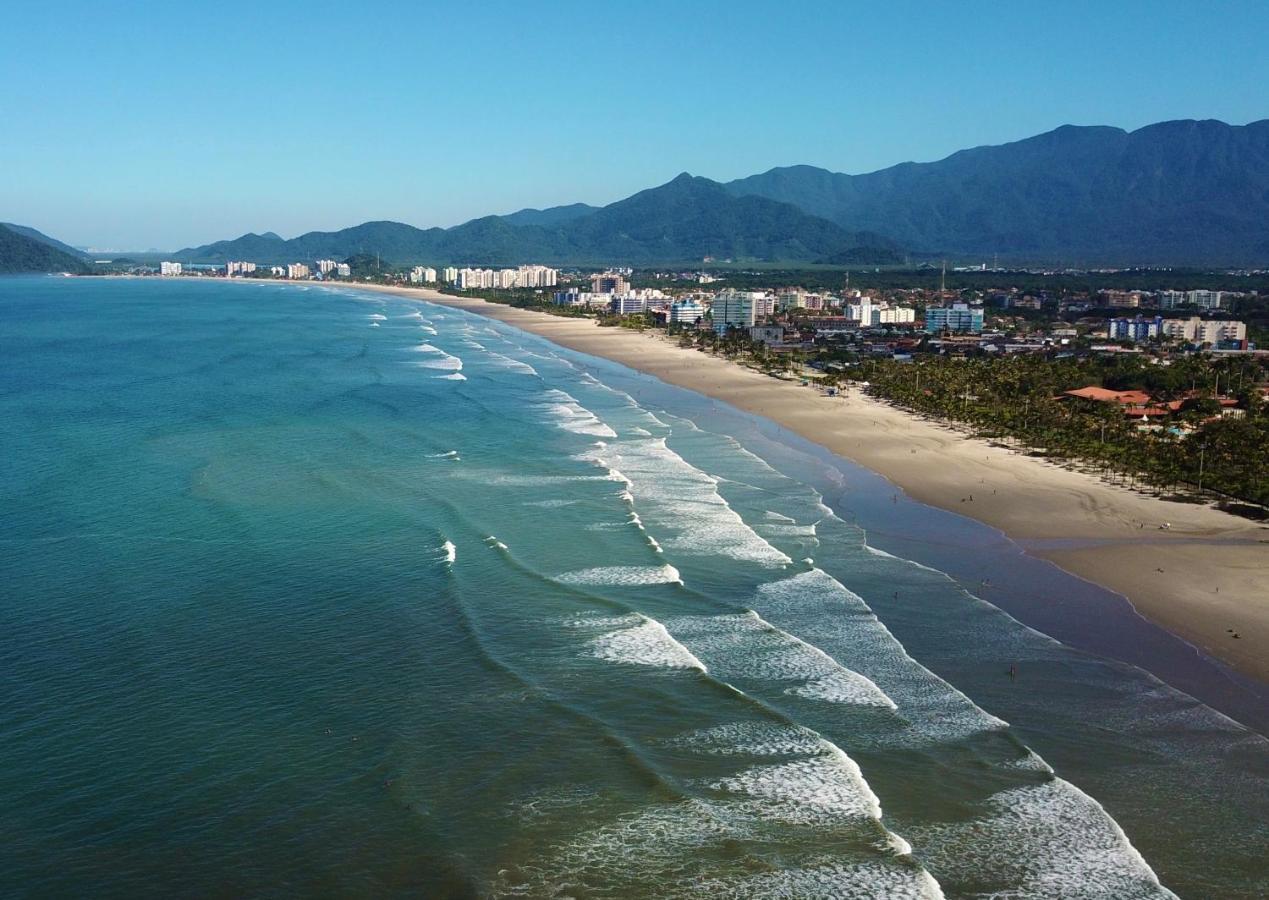 Chalé Jorai - pé na areia Bertioga Exterior foto