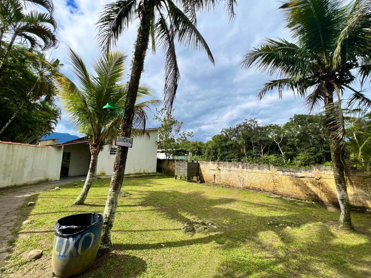 Chalé Jorai - pé na areia Bertioga Exterior foto
