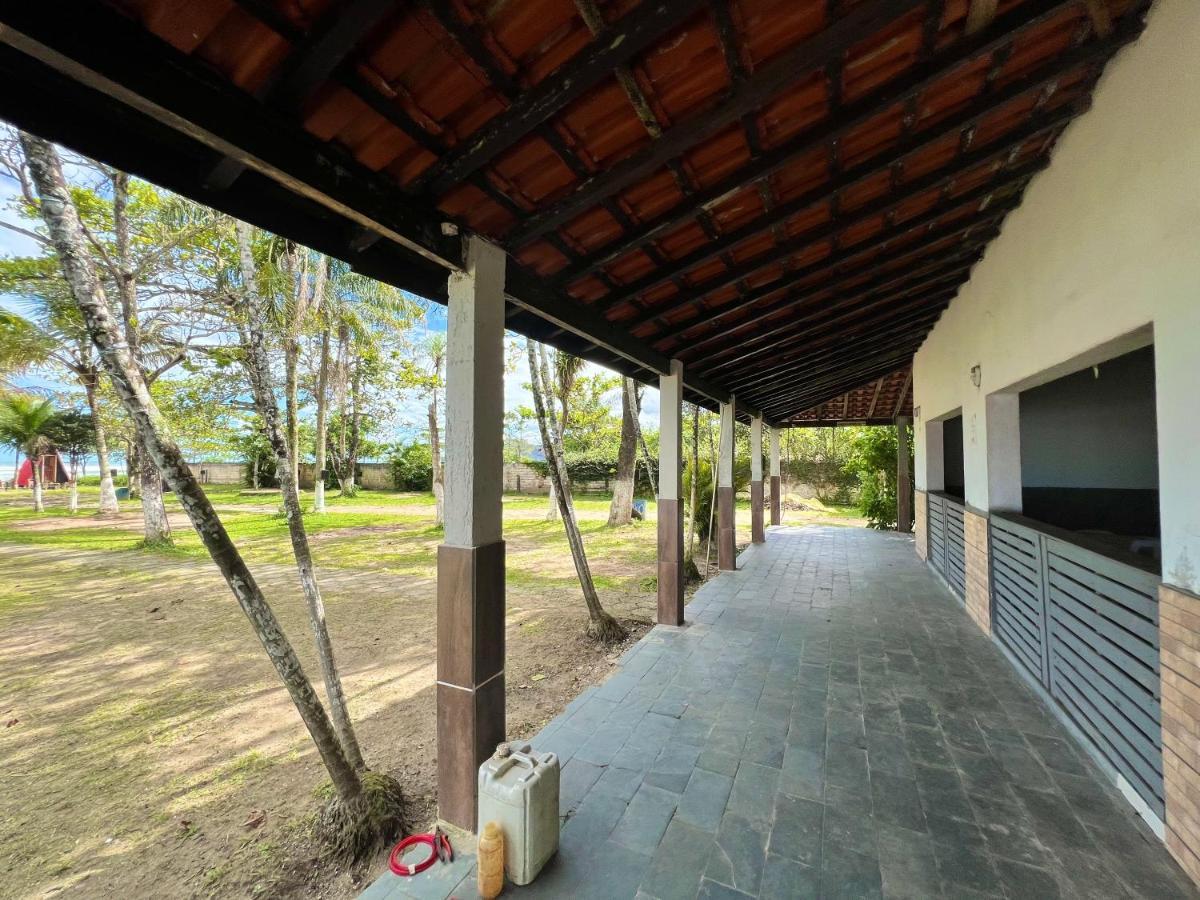 Chalé Jorai - pé na areia Bertioga Exterior foto